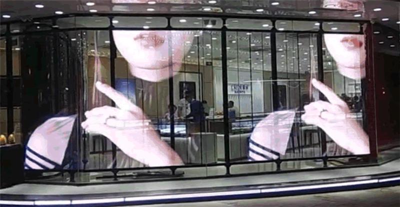 led透明屏知名品牌国浩光电